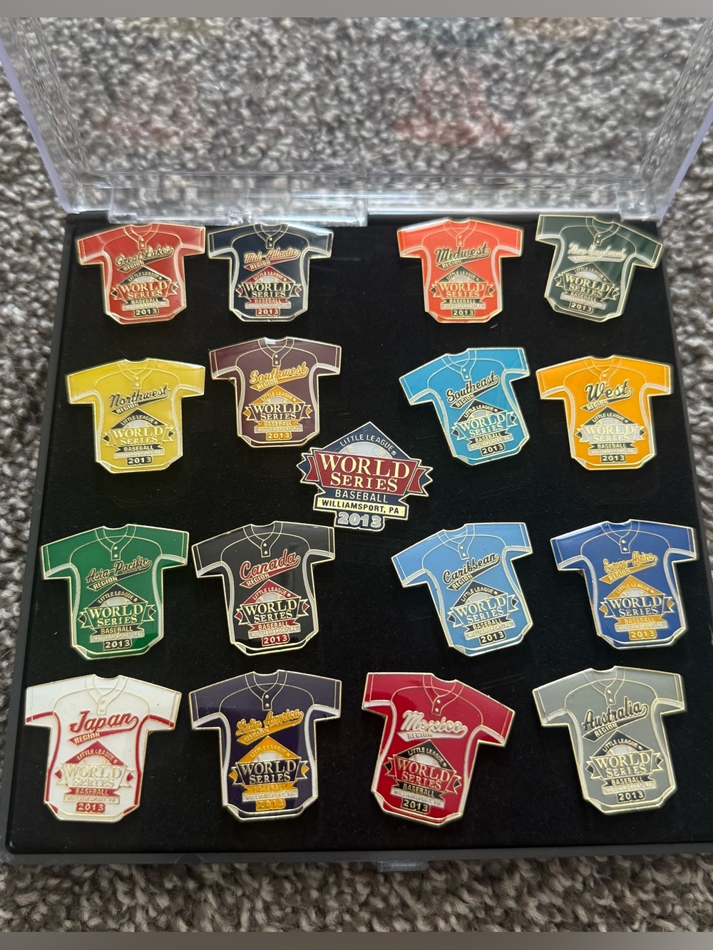 Little League World Series pin set